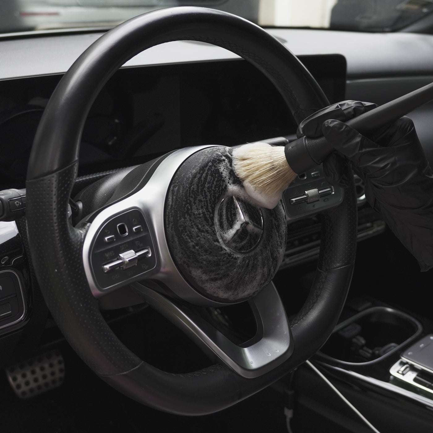 NANO-TEQ | Premium Boars Hair Detailing Brush